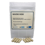 HEMPEARTH – Magic Mushroom Macrodose Capsules 250mg Per Cap (Golden Teacher Mushroom)